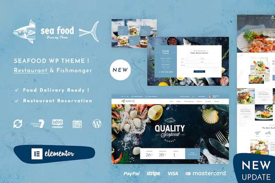 PESCE – SEAFOOD RESTAURANT WP